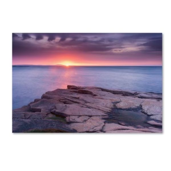 Michael Blanchette Photography 'Granite Markings' Canvas Art, 16x24, Trademark Fine Art, Mfr#: ALI2348-C1624GG